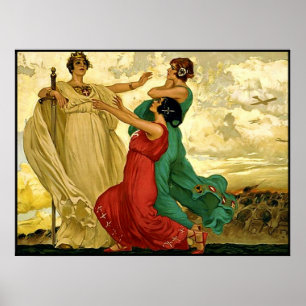 Finalmente!! Vintage Italian WW1. Poster