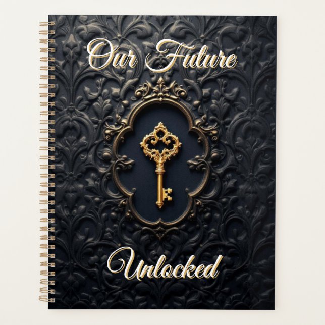 Finance & Future Log | Secure Planning Planer (Vorderseite)