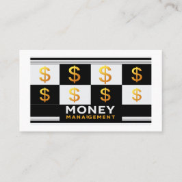 Financial Advisor Wealth Management Money Strategy Visitenkarte