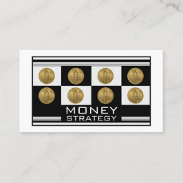 Financial Advisor Wealth Strategy Money Management Visitenkarte