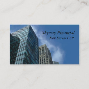 Financial Business Card Visitenkarte