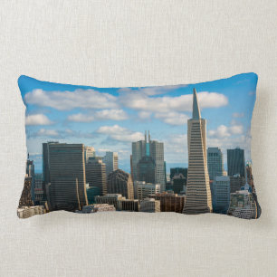 Financial District Skyline von San Francisco Lendenkissen