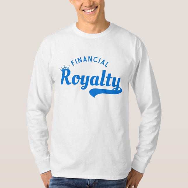 Financial Royalty™ Wealth Mindset Legacy Builders T-Shirt (Vorderseite)