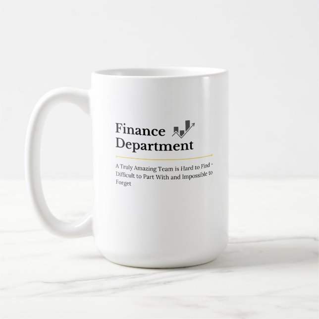 Finanzabteilung - Kaffeevollzug - Tasse (Links)