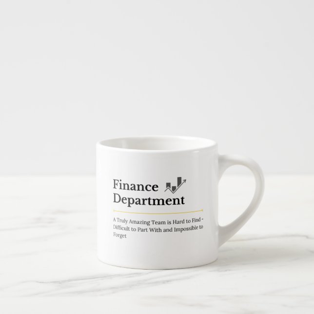 Finanzabteilung - Kaffeevollzug - Tasse (Rechts)