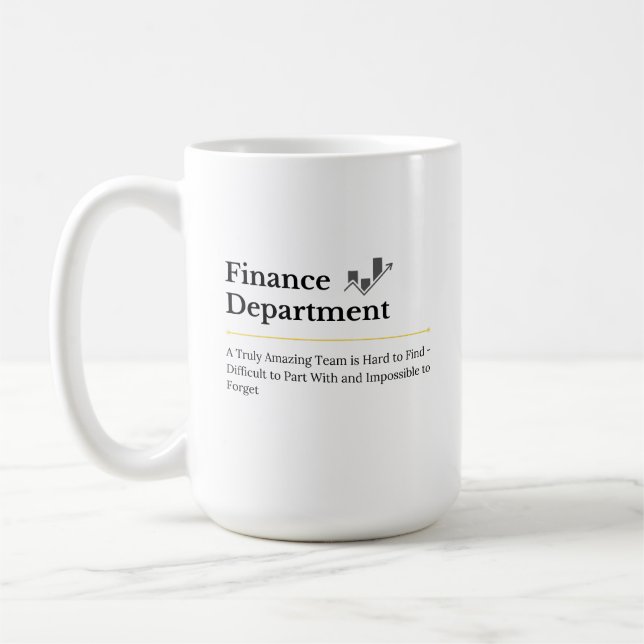 Finanzabteilung - Kaffeevollzug - Tasse (Links)