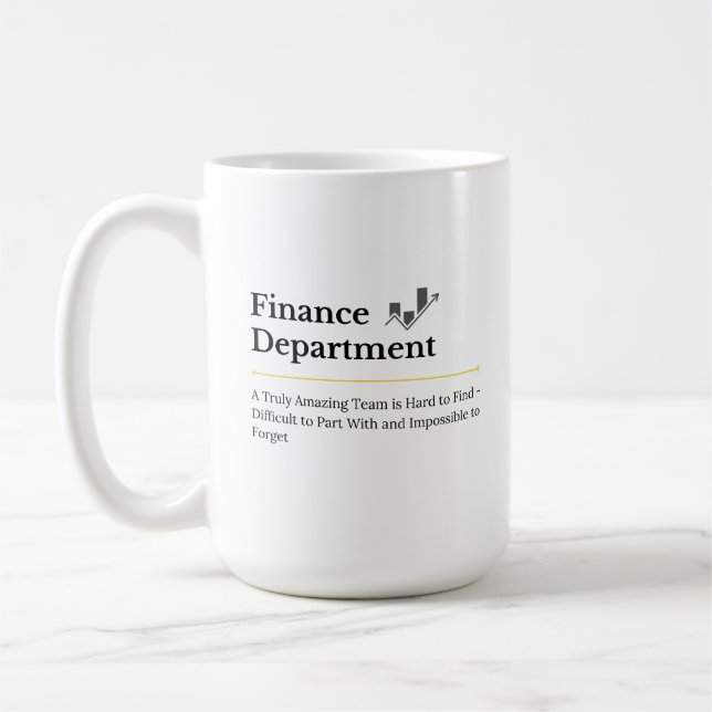 Finanzabteilung - Kaffeevollzug - Tasse (Links)