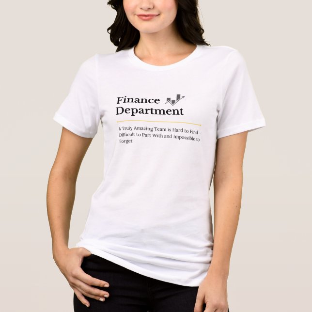 Finanzabteilung - T - Shirt von Frauen (Vorderseite)