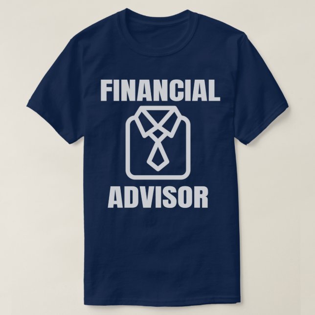 Finanzberater Gift Funny Financial Planner Gif T-Shirt (Design vorne)