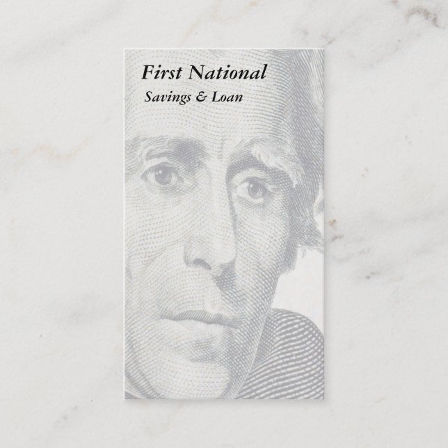 Finanzen/Bankwesen Visitenkarte (Vorderseite)