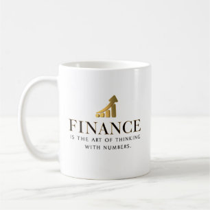 Finanzen — Die Kunst, mit Zahlen zu denken Kaffeetasse