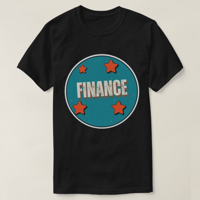 Finanzen T-Shirt (Design vorne)