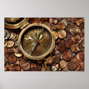 Finanzielle Ausrichtung Poster