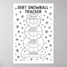 Finanzielle Schulden Snowball Tracker