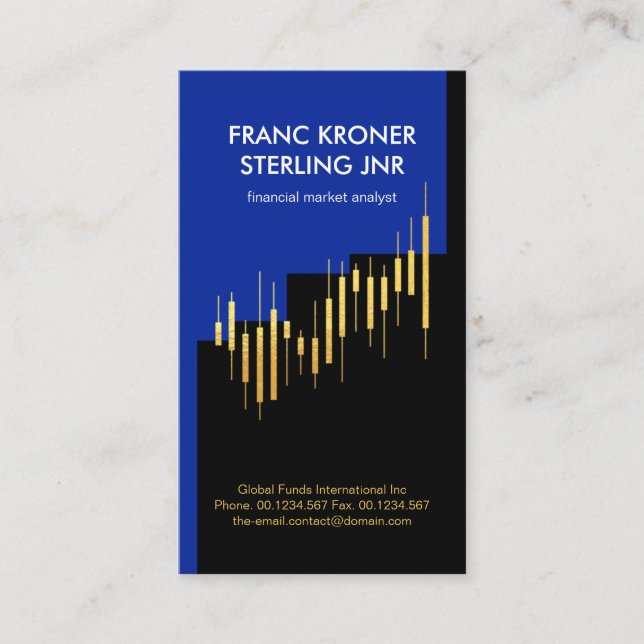 Finanzieller Berater für die Graph-Aktie von Creat Visitenkarte (Vorderseite)