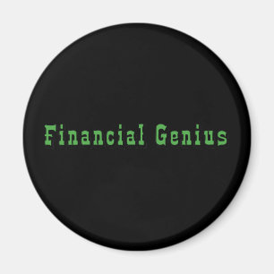 Finanzielles Genie Magnet
