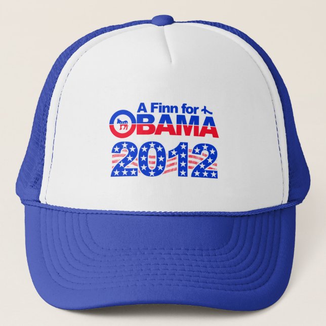 FINANZIERUNG FÜR OBAMA 2012 TRUCKERKAPPE (Vorderseite)