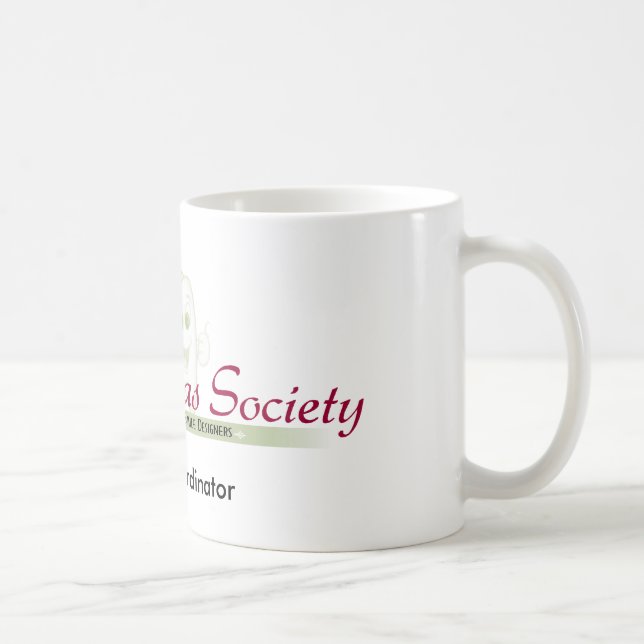 Finanzkoordinator-Diva-Tasse Kaffeetasse (Rechts)