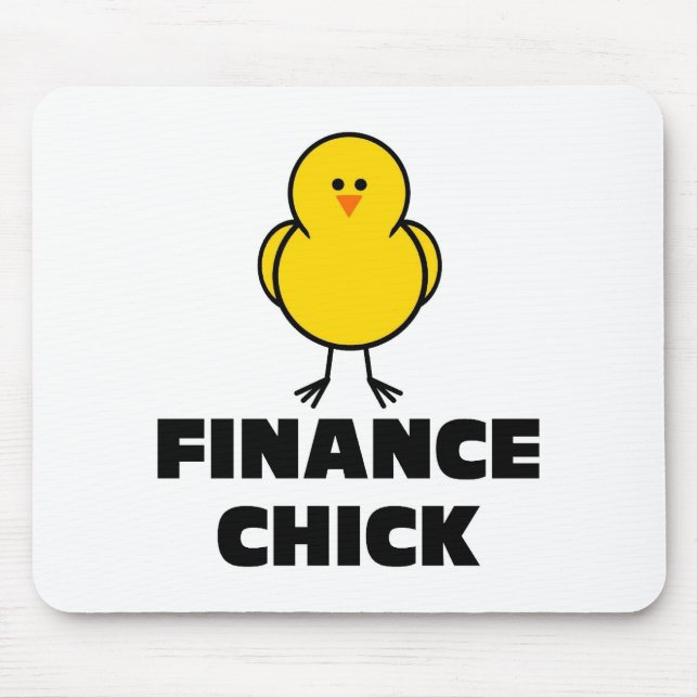 Finanzküken Mousepad (Vorne)