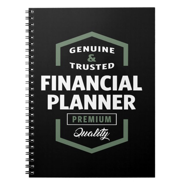 Finanzplaner | Geschenkideen Notizblock (Vorderseite)