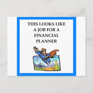 FINANZPLANER POSTKARTE