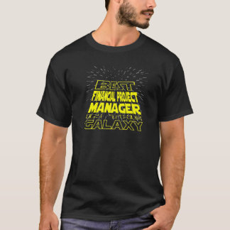 Finanzprojektleiter Cool Galaxy Job T-Shirt