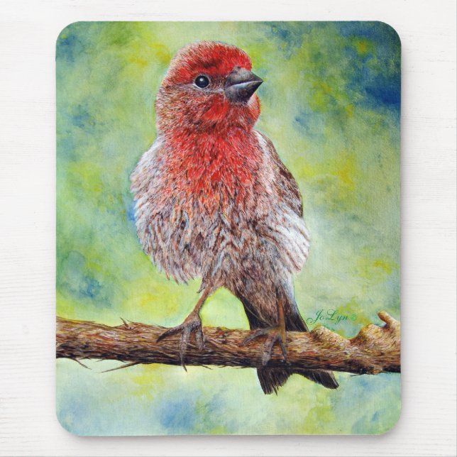 Finchy Mausunterlage Mousepad (Vorne)