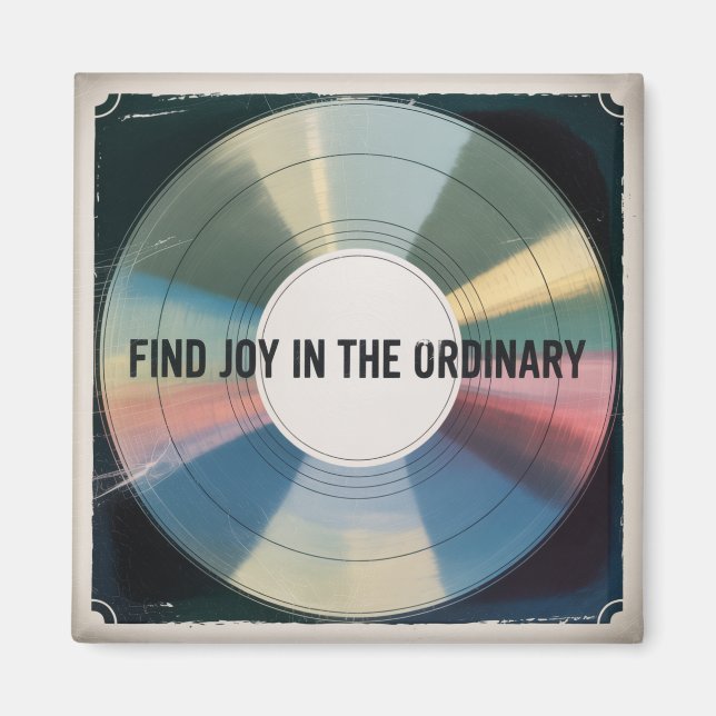 Find Joy In The Ordinary Magnet (Vorne)