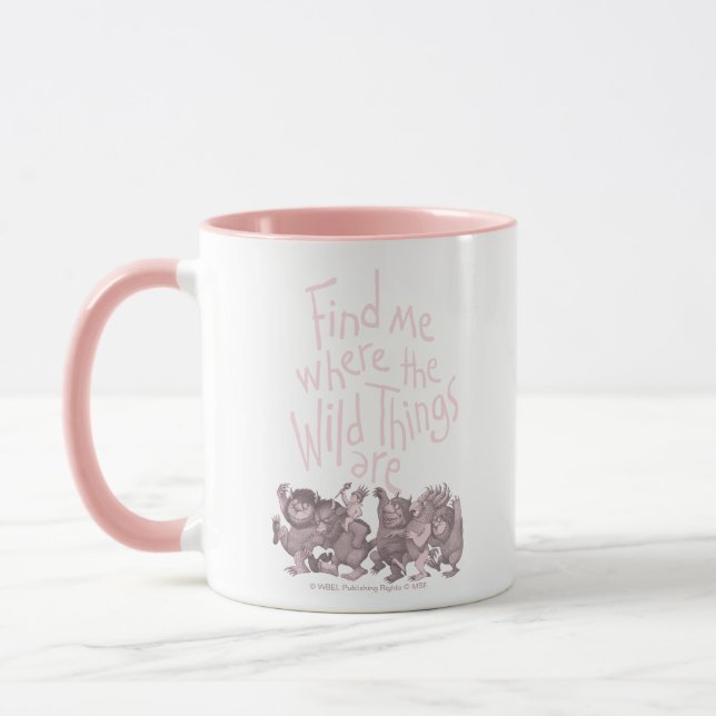 Find Me Where the Wild Things Are Tasse (Links)