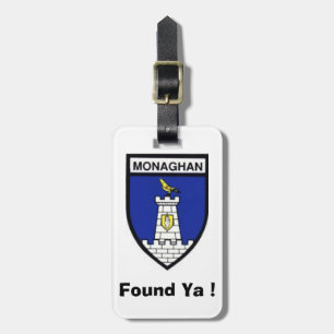Find My Luggage Personalisiertes Monagh County ID Gepäckanhänger
