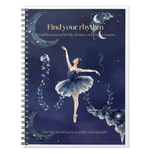 Find Your Rhythm Ballerina Notizbuch Ava Solara Notizblock