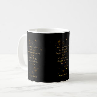 Finde das Licht – Hoffnung Zitat Kaffeetasse