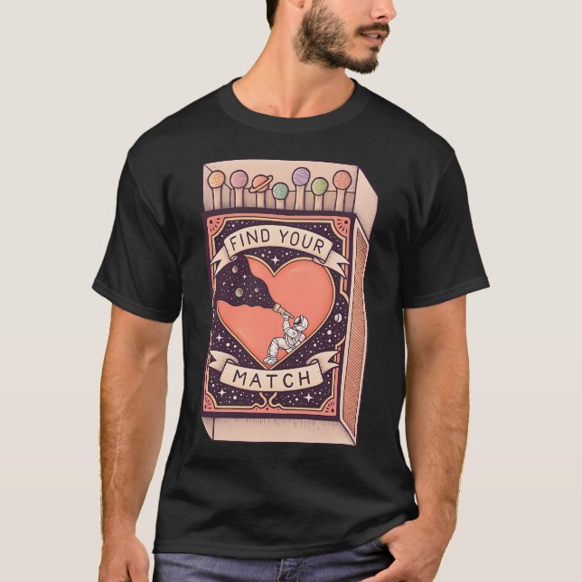 Finde deine Übereinstimmung T-Shirt (Vorderseite)