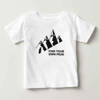 Finde deinen eigenen Höhepunkt – Inspirierendes Pi Baby T-shirt