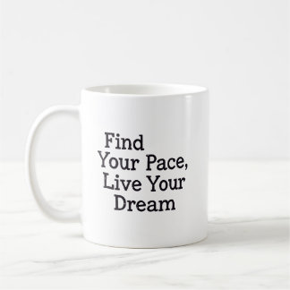 Finde deinen Rhythmus Kaffeetasse