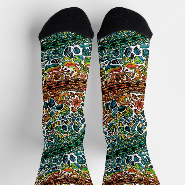 Finde die Geckos Socken (Oben)