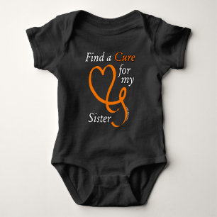 Finde eine Heilung/Herz/Schwester...RSD/CRPS Baby Strampler