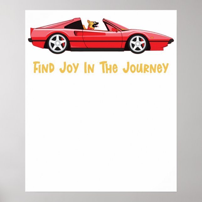 finde Freude an der Reise 2 Poster (Vorne)