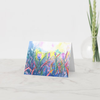 Finde heute Zeit zum Tanzen! Grußkarte Dankeskarte