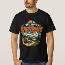 Finde mehr Nebenstraßen, weniger Verkehr Vintage T-Shirt