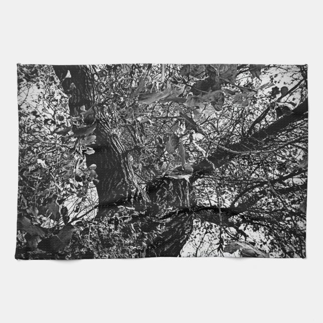 finde mich in den Bäumen Geschirrtuch (Horizontal)