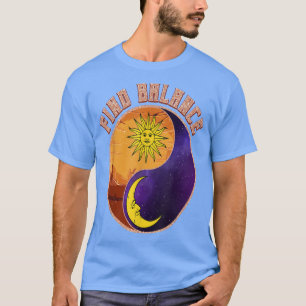 Finden Balance Yin Yang T-Shirt Positive Vibes Yog