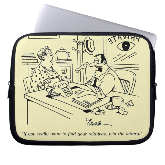 Finden der Verwandter Laptopschutzhülle (Vorderseite)