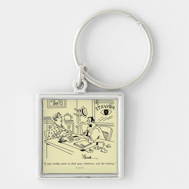 Finden der Verwandter Schlüsselanhänger (Vorne)