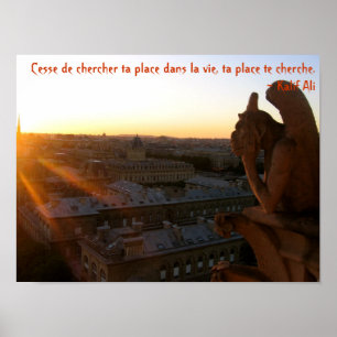 Finden Ihres Platzes Poster
