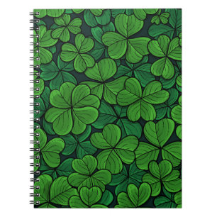 Finden Sie den glücklichen Klee 2 Notizblock