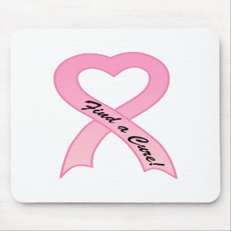 Finden Sie ein Heilungs-Rosa-Band Mousepad