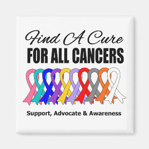 Finden Sie eine Heilungs-Bänder für alle Krebse Magnet