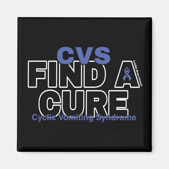 FINDEN SIE EINE KURZE/KUCHE...CVS MAGNET (Vorne)