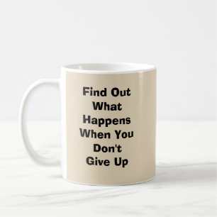 Finden Sie heraus, was passiert, wenn... Tasse-A-T Kaffeetasse